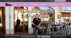Desktop Screenshot of fahrradhaus-steen.de